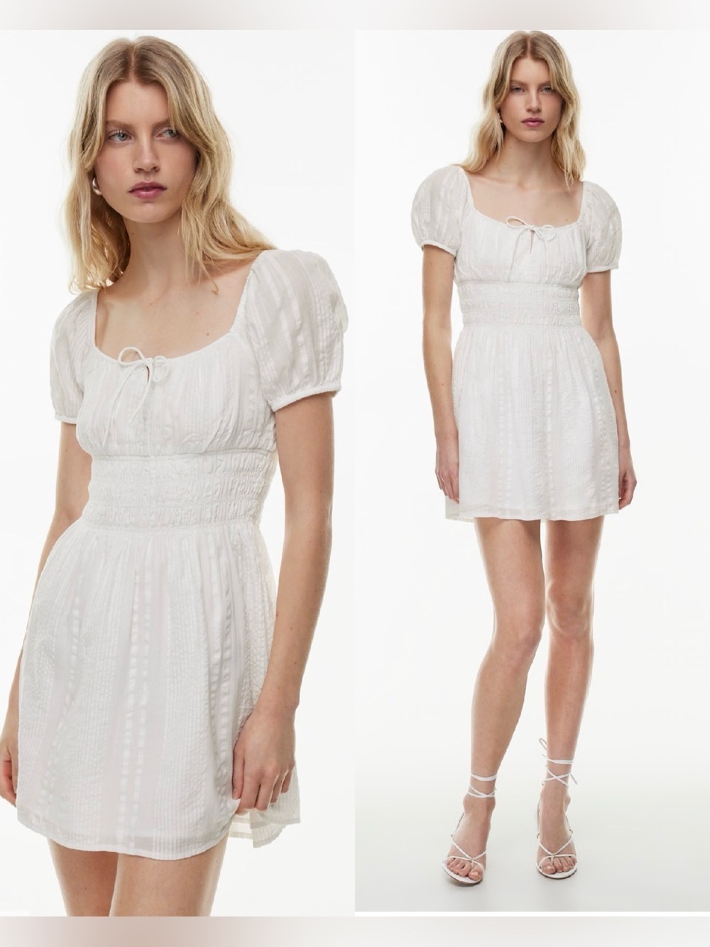 Aritzia Sunday Best Sun-Deh Kay Mini dress organic Cotton , size Small